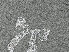 Name It light grey melange glittersløjfe bluse